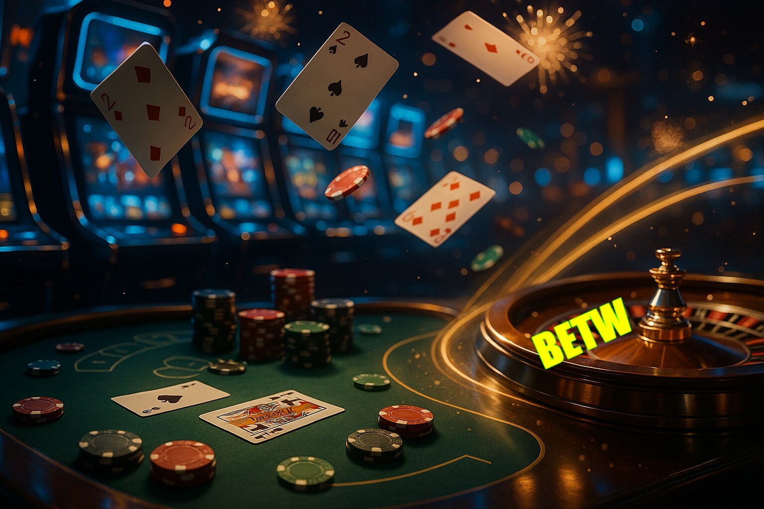Jogos emocionantes no BETW